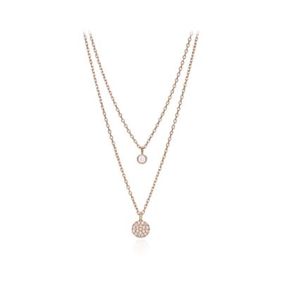 Coin Layered Necklace Elbrnn001