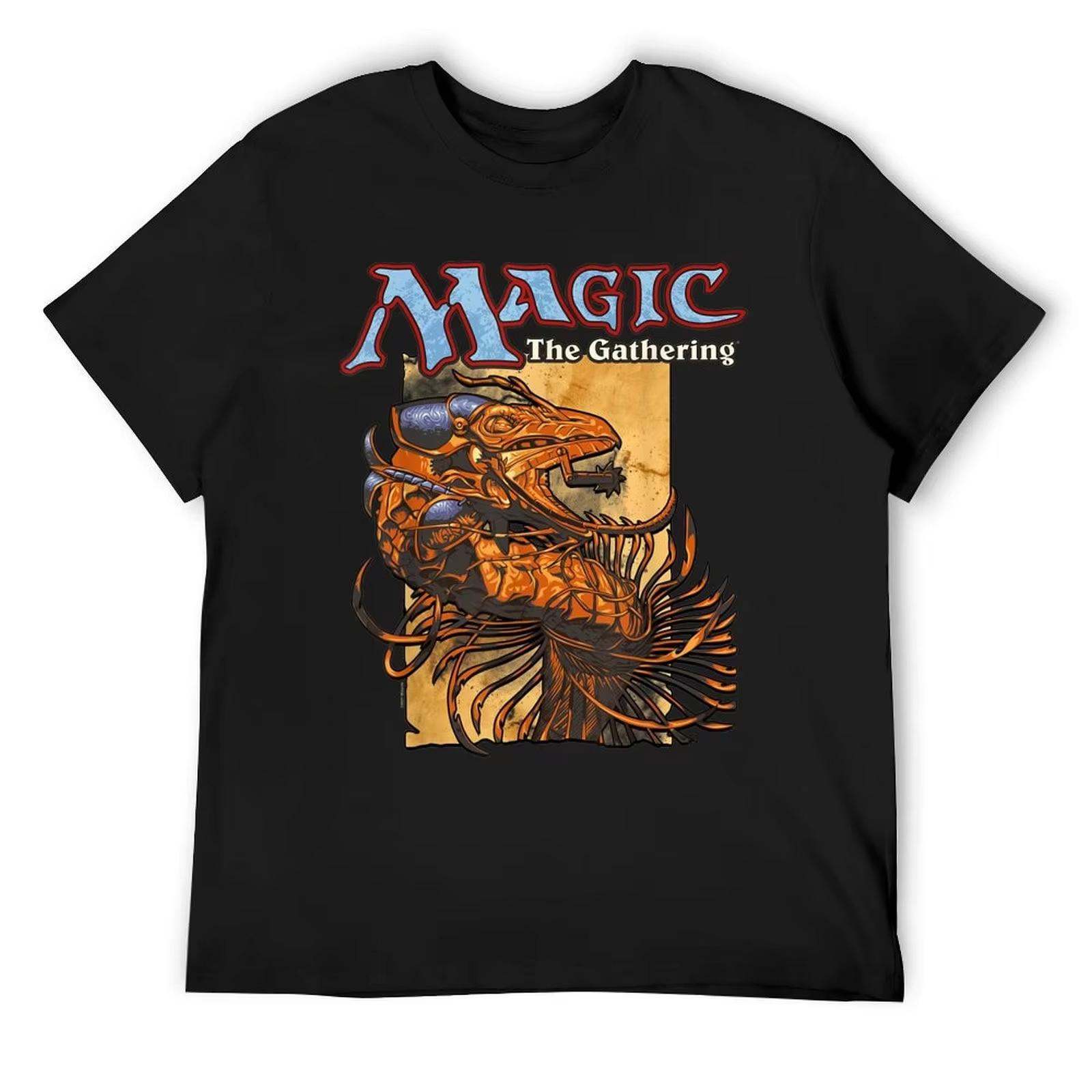 Summer Magic The Gathering Printed Tshirt Kawaii Undershirt Summer Top Pattern Unisexs Clothing Women Clothing 2026 New Tshirt S