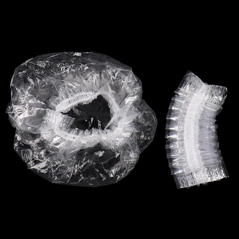 1-300pcs Disposable Hair Dye Earmuff Waterproof Ear Cover Baking Oil Wash Shower Bathing Barber Hairdressing Cleaning Accessorie