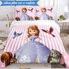 Set Biancheria da Letto 3 Pezzi Princess Sofia K-pop Music Group, Ideale per Camera da Letto, Dormitorio, Include Copripiumino e 2 Federe, Regali per Fan
