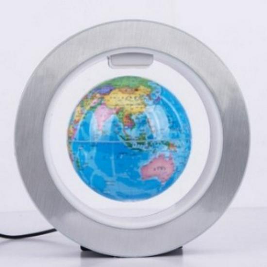 Glob Luminous de 4 inch cu Levitație Magnetică Rotativ cu Design Constelații – Cadou Decorativ Creativ pentru Casă