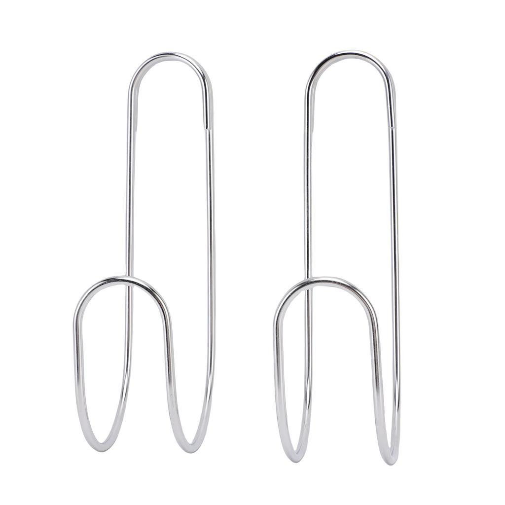 2pcs Water Hose Hook 304 Stainless Steel Strong Load Bearing Water Pipe Hanger for Drills Cables