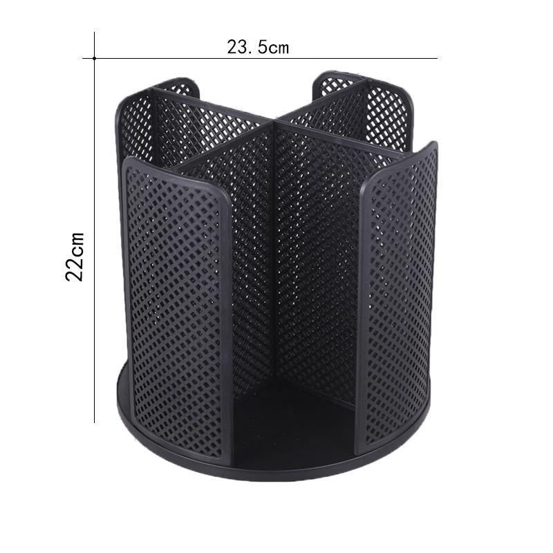 

Rotatable Plastic Cup Storage Organizer 360°Dispenser 4 Compartment Cups And Lids Holder Detachable Desktop Coffee Cup Dispenser