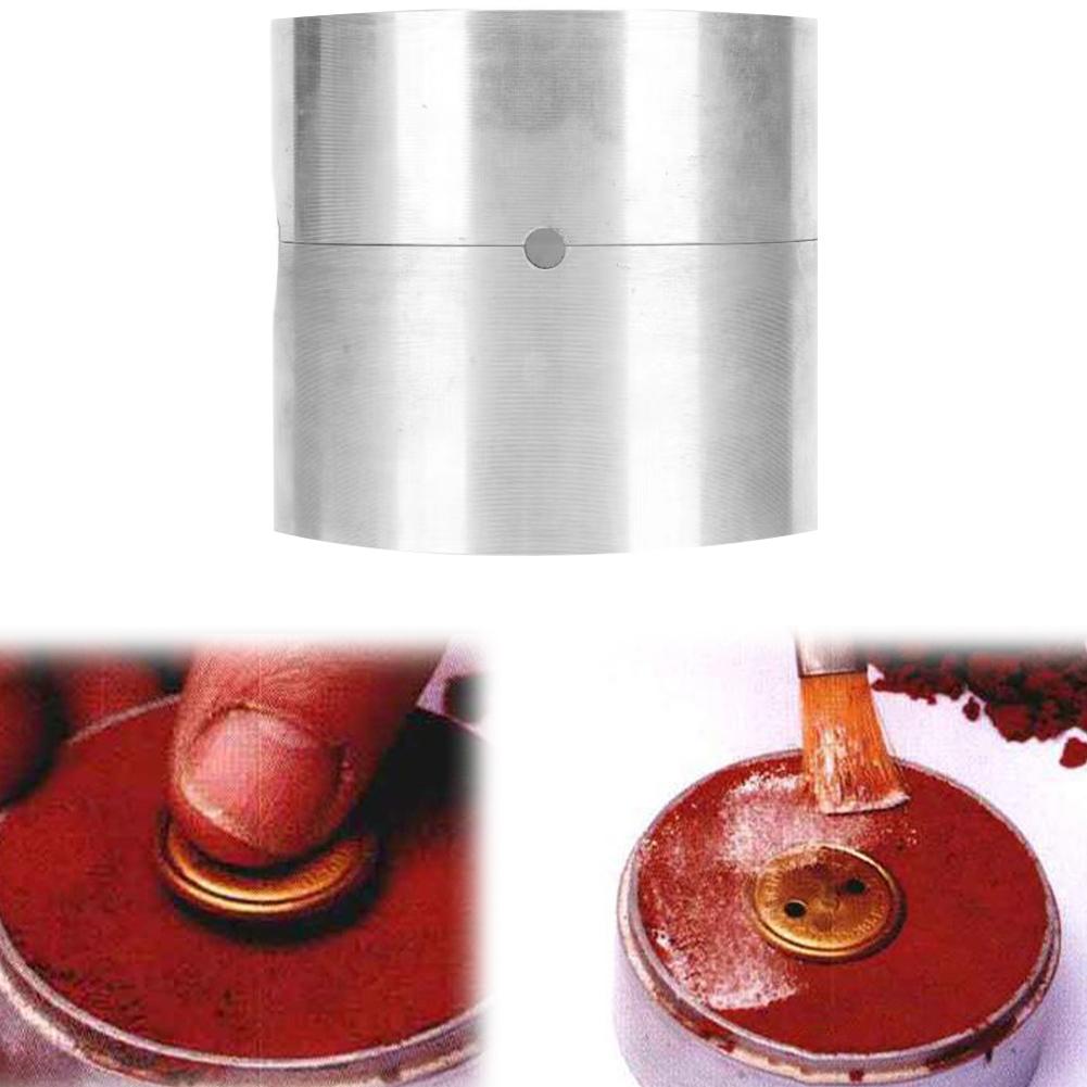 Mini Ring Casting  Aluminum Alloy DIY Jewelry Making Tool Cylindrical Casting Container for Metal Jewelry Making Processing