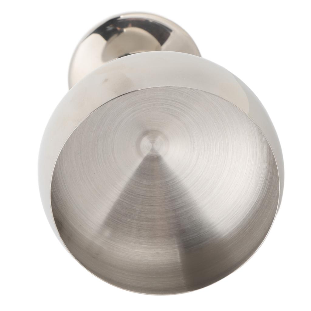 Metal Wine Glass 304 Stainless Steel 400ML Capacity Multifunctional Cocktail Glass for Yogurt Snacks Candy Salads