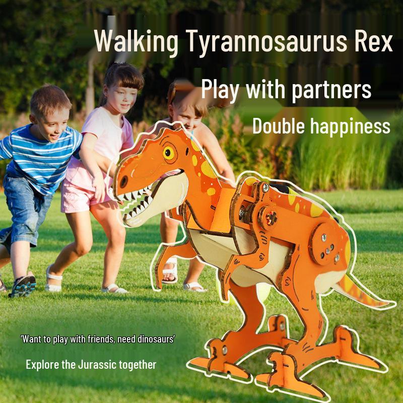 DIY Electric T-Rex Science Experiment Kit for Primary Students