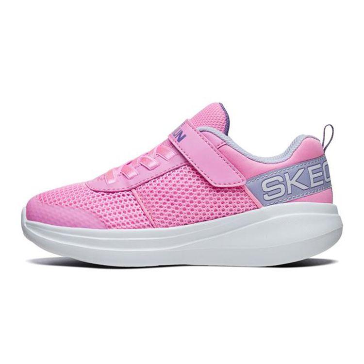 Skechers Go Run Fast Casual Sports Shoes Kids Sneakers Pink Purple 85401L-PKLV 33.5