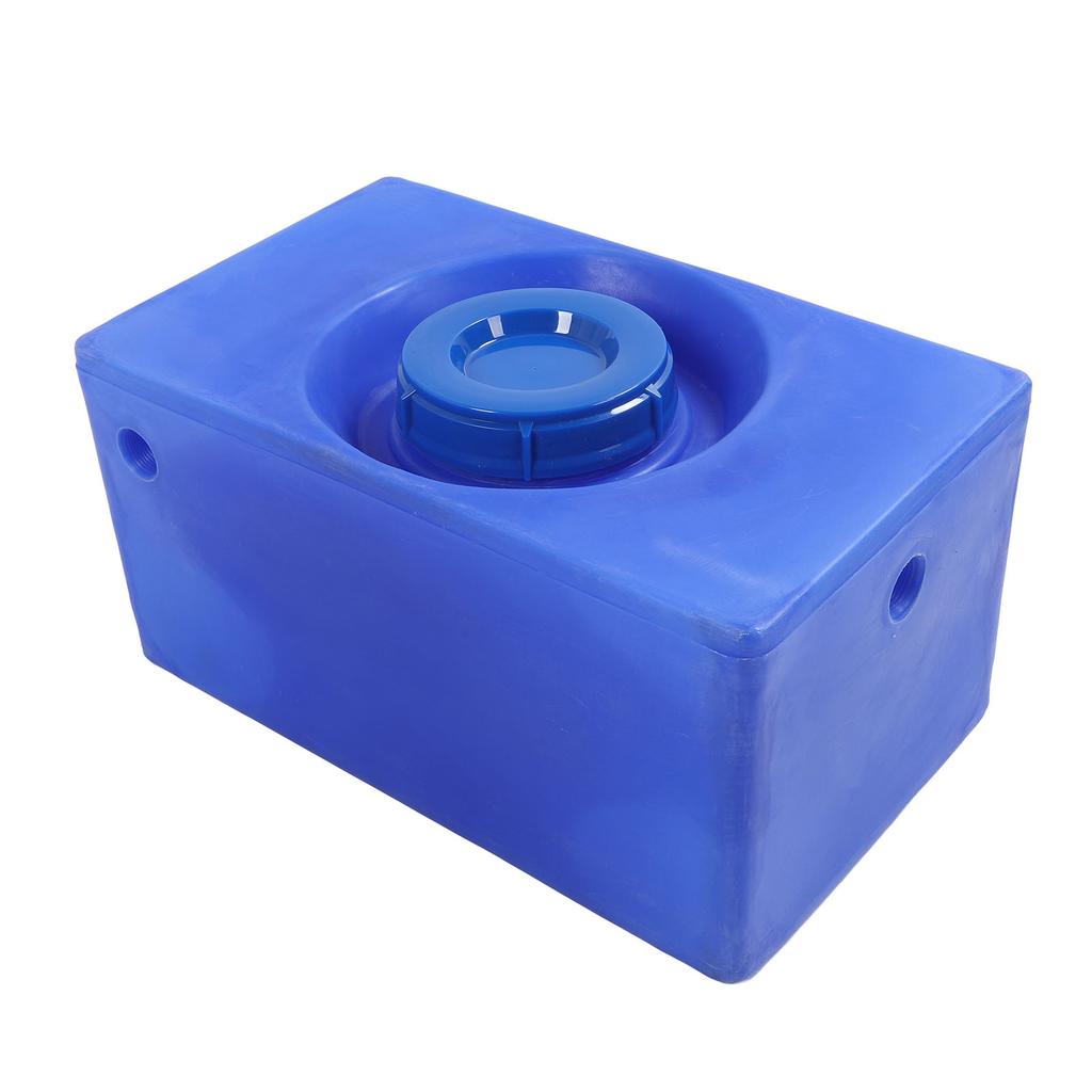 9 Gallon RV Water Tank 19.88x11.81x9.84in Blue LLDPE Fresh Water Storage Tank for Trailer Camping Vehicles Boat Yacht