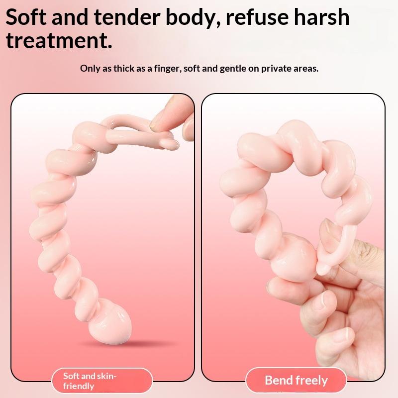 Beads Soft Anal Plug Anus Toys Big Balls Silicone G-Spot Stimulating Butt Plugs Adult Sex Couple Sexy