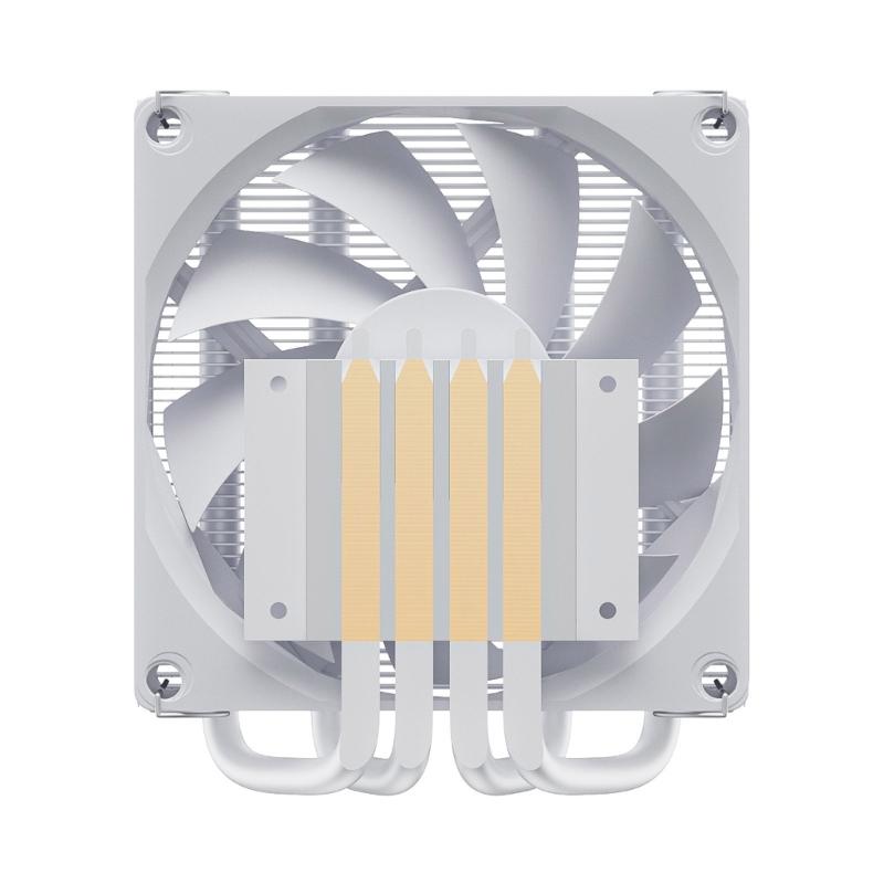 4 Heat Pipe Top Down CPU Cooling Fan 3800RPM Fast Speed Cooling Radiator for 1700/1200/1150/1366/1356 Platform