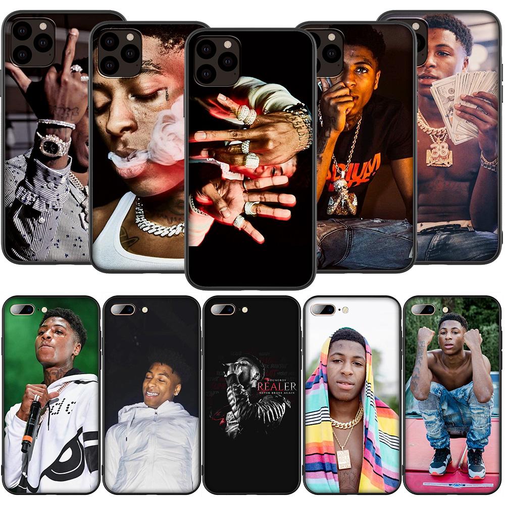 

T198 YoungBoy never Broke Again Чехол для iPhone 13 12 Mini 11 Pro XS Max XR X 8 7 6 6S Plus 5 5S SE 2020