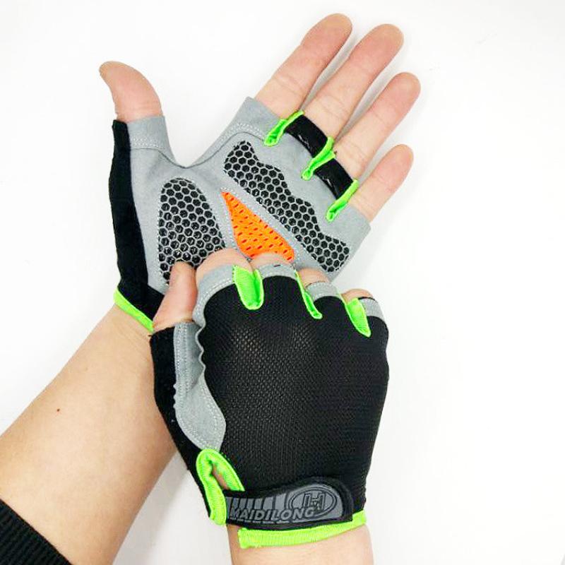 Fitness Gloves Cycling Breathable Half-finger Gloves Anti-skid Shock Outdoor Sports Gloves