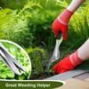 Hand-Unkrautstecher, Unkrautzieher, Werkzeug für den Garten, Unkrautstecher, Baggerwerkzeug mit ergonomischem Griff zum Entfernen von Unkraut, Ackerlandumpflanzung