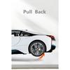 1/32 BMW I8 New Energy Car Alloy Sports Car Model Diecast Simulation Metal Racing Vehicles Car Model Sound Light Childrens Toys Gift