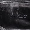 Gucci Bamboo Pouch Black Nylon Canvas Unisex Used
