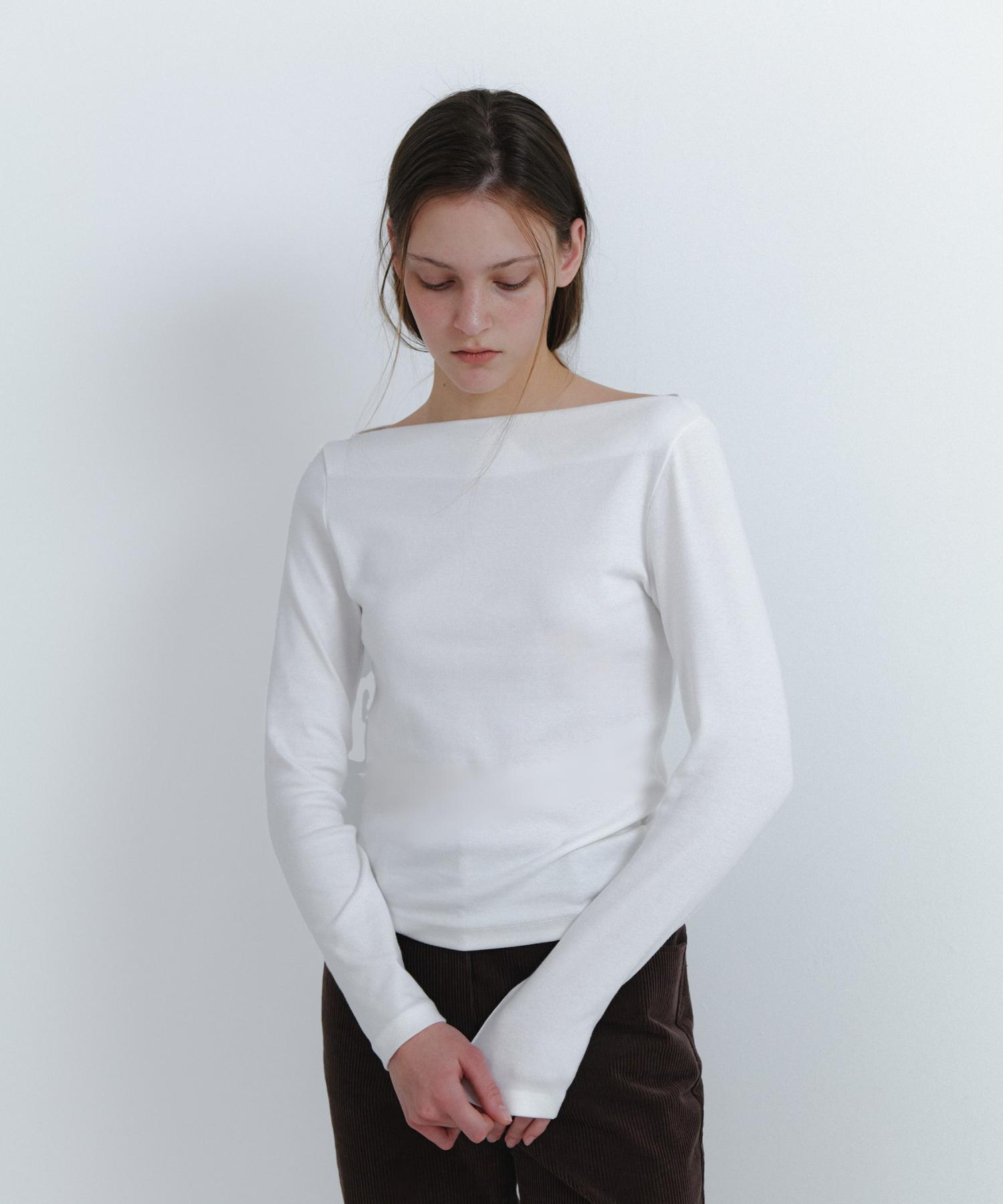 Jolly Fini Pure Comfort Boat Neck_Cream Cream