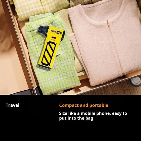 Electric Dust Blower Cooling Fan Powerful Brushless Motor Variable Speed Control Compact Design Portable Handheld Fan