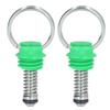 2Pcs Keg Pressure Relief Valve Ball Lock Lid Cornelius Style Accessory Set Kit for Safety