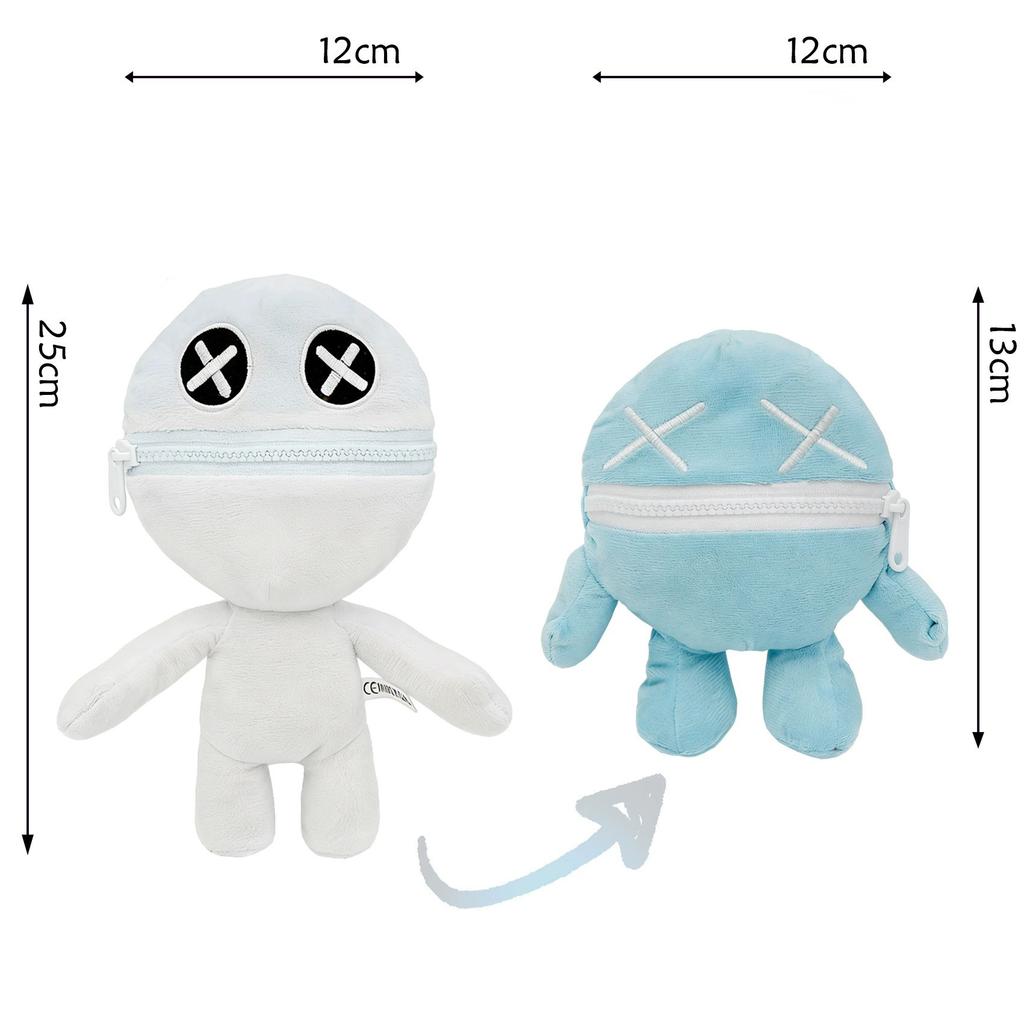12styles New Horror Game Time 5 Giblet Chum Chompkins Plush Doll Cute Anime Peripherals Toy Birthday Christmas Gift
