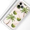Soft Phone Cover Case for iPhone 17 Pro Max 12 Mini 15 16 13 Pro Air XS Max 7 8 14 Plus XR 11 Simple Coconut