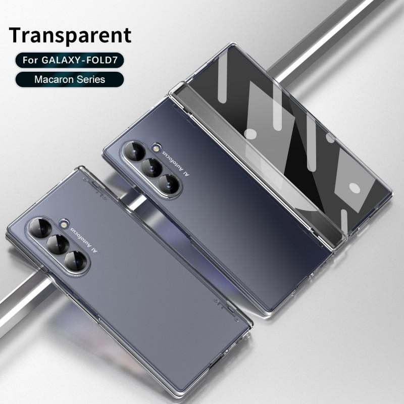 Ultra-Thin Full-Body Protective Case Galaxy Z Fold7 With Pen Slot PC Material Shockproof Anti-Scratch