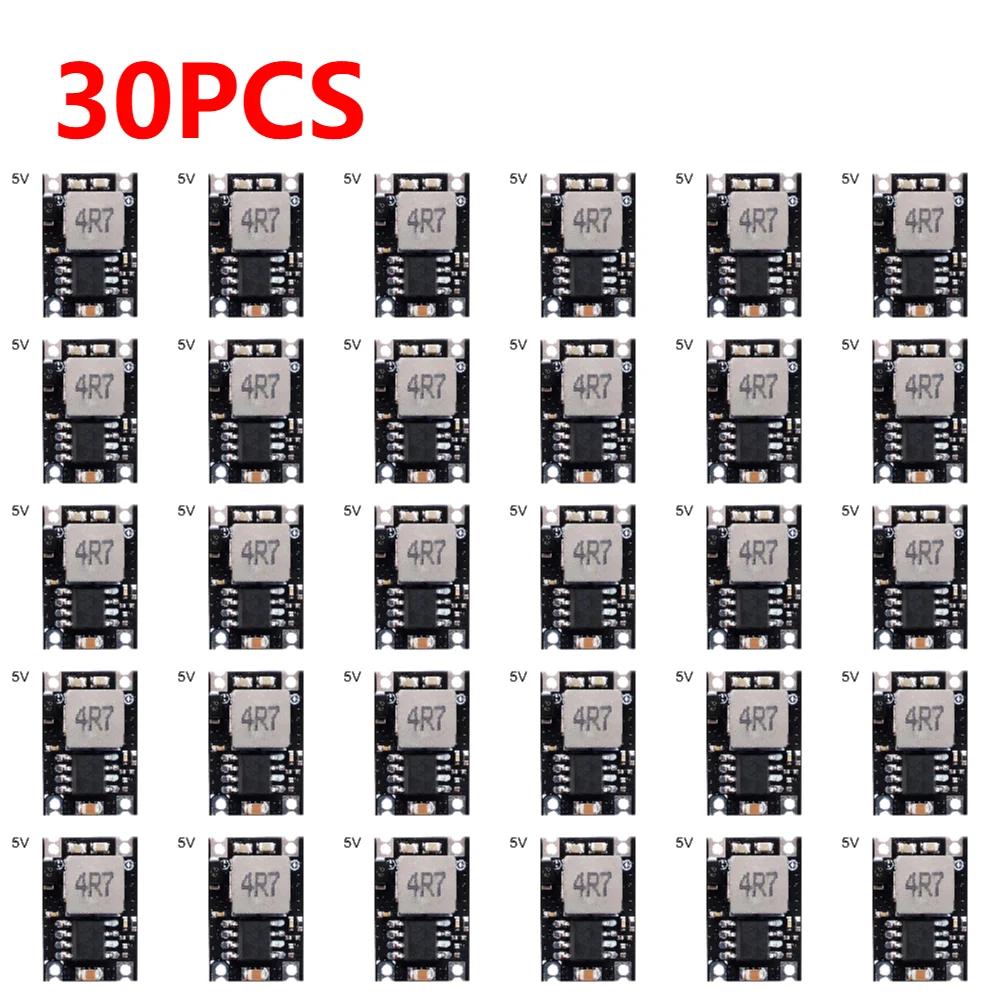 100-10PC DC-DC Constant Current Driver Adjustable Buck Power Module 5V-30V To 3.3V 5V 9V 12V for Car Motorcycle Battery Charging