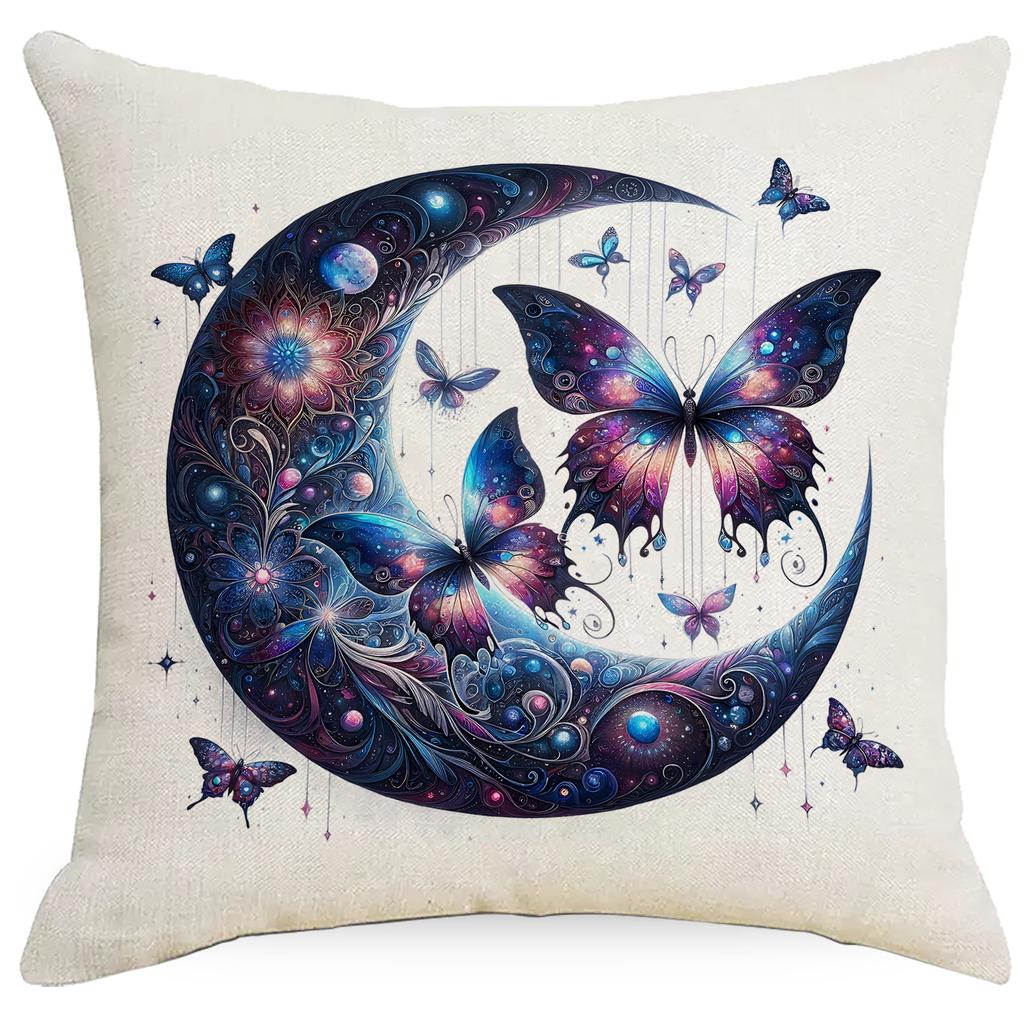 Fantasy and Mysterious Moon Printed Sofa Pillow Living Room Decorative Seat Cushion Pillow
