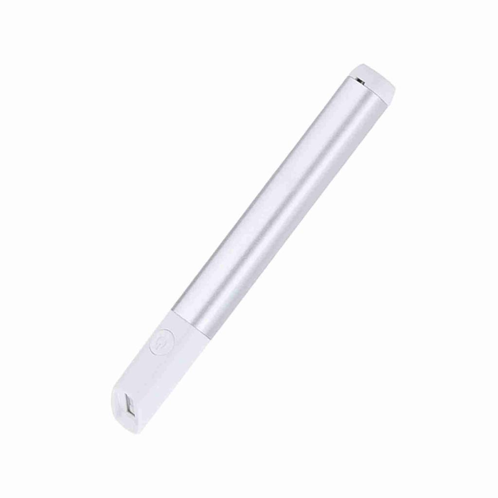 Electric Acne Removal Pen Red Blue Light LED Acne Mark Repair Device Facial Care Silver Grey