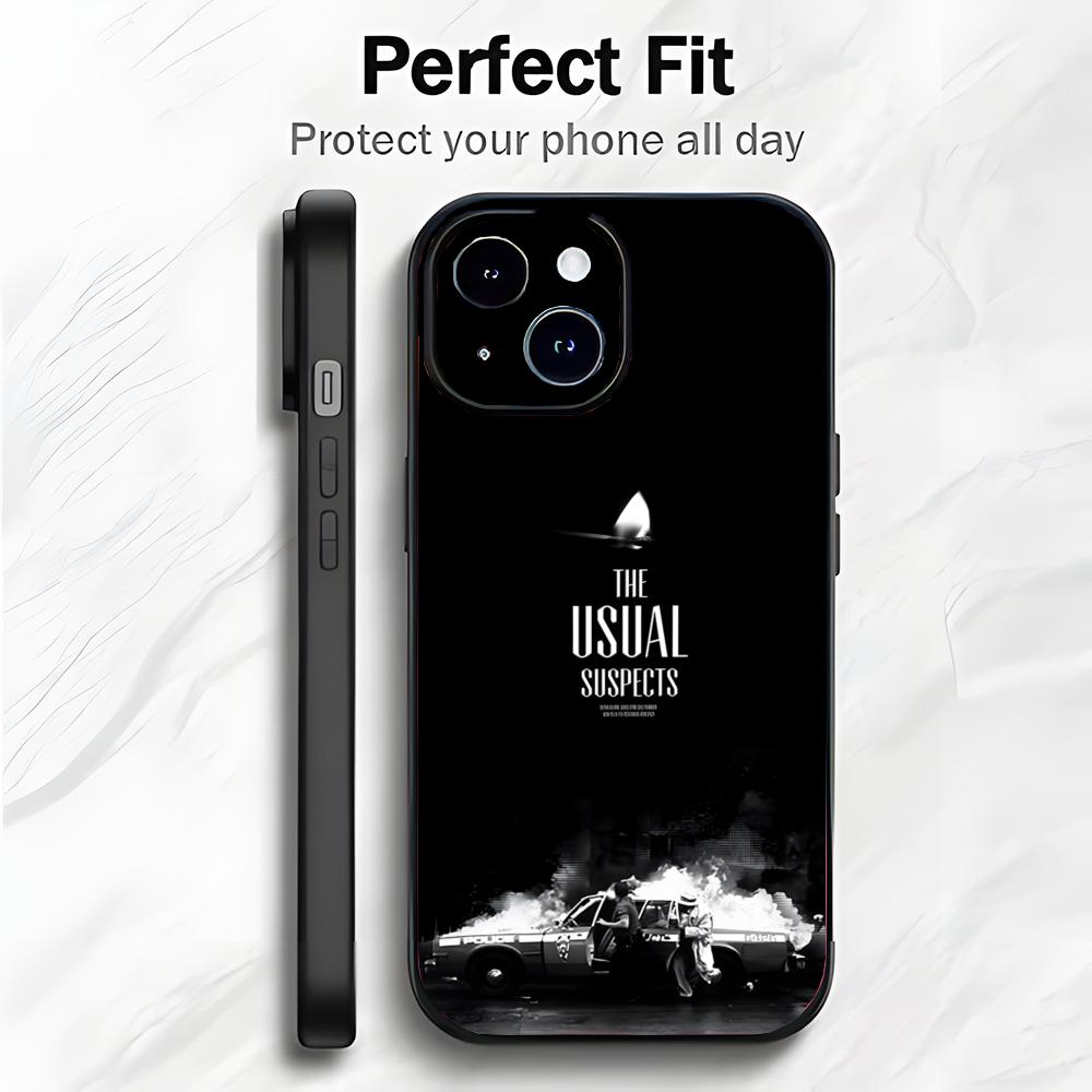

Thriller Movie T-The Usual Suspects Phone Case Phone Case Soft Packaging Lightweight For iPhone17 16 15 14 13ProMax iphone12promax