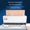 A4 Office Hot Melt Binding Machine Small Automatic Gluing Home Binding Machine 4Mm Thermal Fusion Cover For Document Finishing