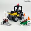 X001-X044 J772 J773 J779 Police Car Rescue Patrol Car Building Block Small Particle Toy