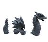Dragon Sculptures Resin Giant Lawn Sculpture Gothic Fantasy Dragon Figures Art Garden Patio Lawn Statues Decoration