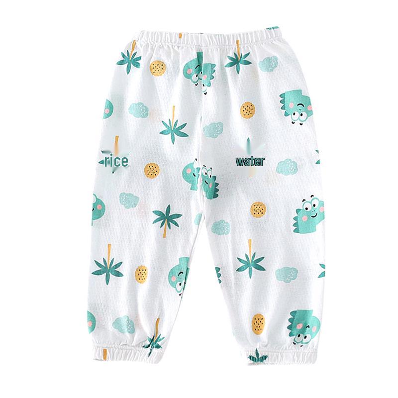 Infant Cotton Anti-Mosquito Summer Lantern Pants - Unisex
