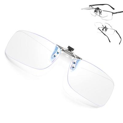 Magnifying Glasses with Magnification Loop and Perfect for Detailed Blue Light Unisex Flip-Up Clip-On Design, Reading, Work, Filtering, Portable,