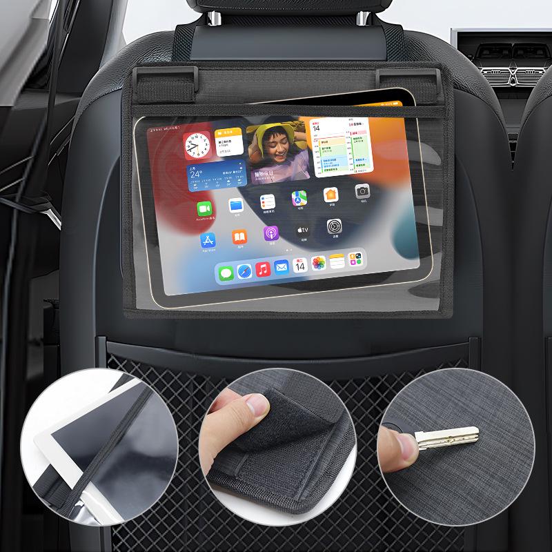 Car Headrest Tablet & Storage Bag