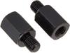 Kitaco 0900-505-10041 Mirror Adapter Set, 0.7 Inch (17 Mm), 0.4 Inch (10 Mm) Spacer