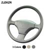 For Toyota Land Cruiser 80 Series 1994-1997 3-Spokes Microfiber Leather Hand Sewing Wear Resistant Car Steering Wheel Cover
