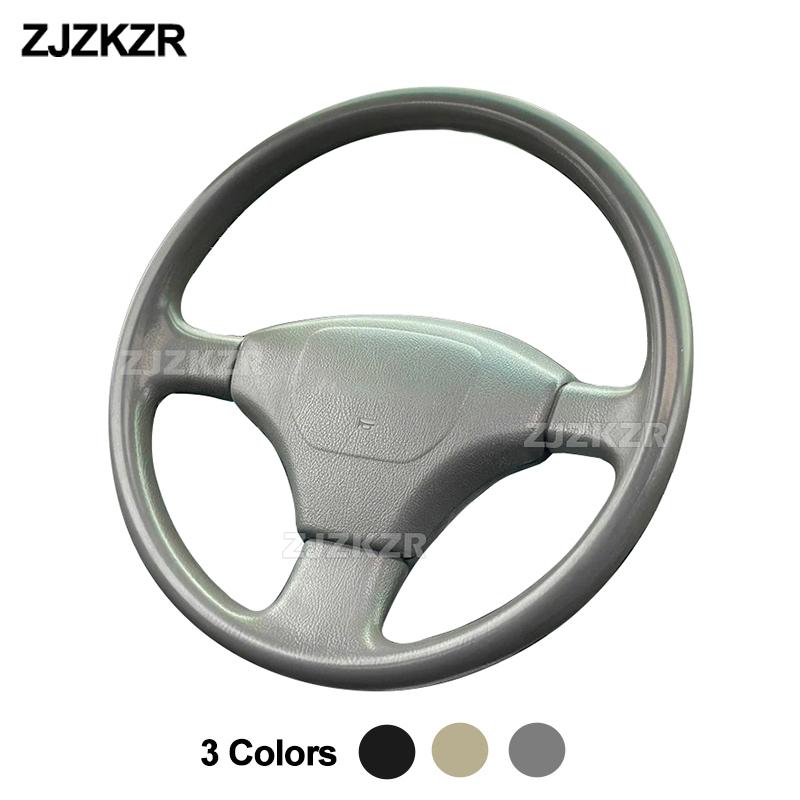 For Toyota Land Cruiser 80 Series 1994-1997 3-Spokes Microfiber Leather Hand Sewing Wear Resistant Car Steering Wheel Cover