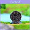 Nostalgic Mini Resin Watermill Figurine Perfect For Diy Succulent Garden Decor