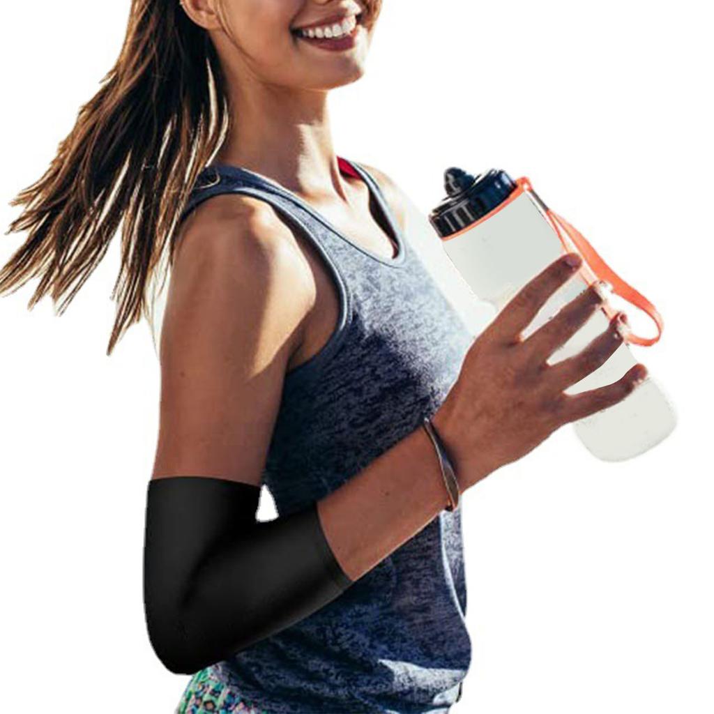 Elbow Gel Sleeve Cold and Hot Compression Elastic Fit Elbow Ice Pack for Sports Work