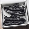 European Station Men's Shoes Mesh Breathable Casual Sports Shoes Student Versatile Thick Sole Heightening Dad Shoes