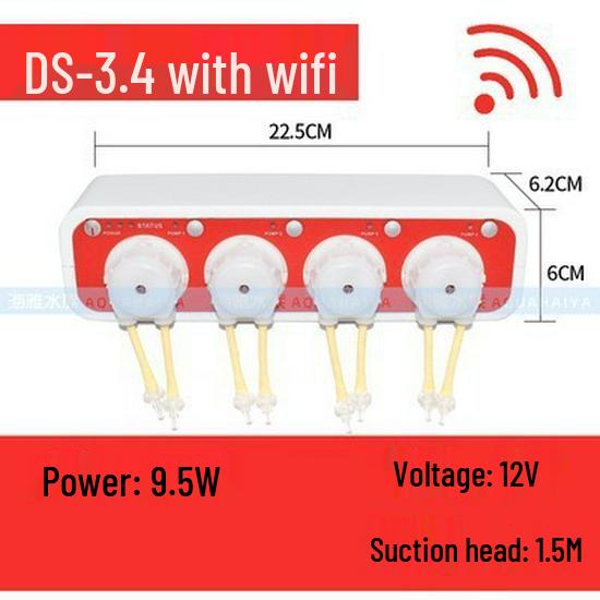 Jebao DP2/3/4 Automatické Dávkovací Čerpadlo pro Mořskou Vodu Rozšíření (DP3S/DP4S)