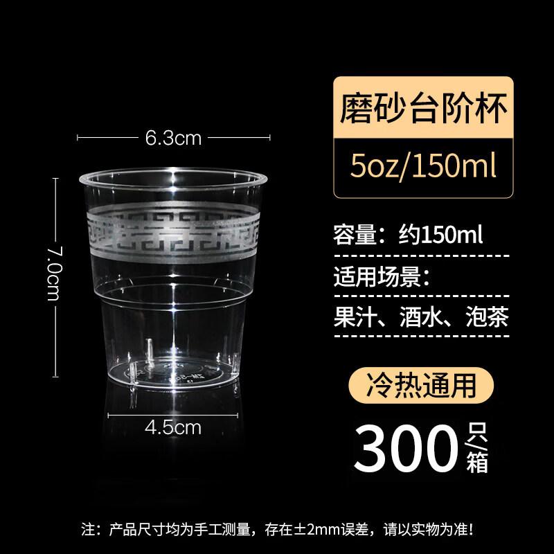 Premium Disposable Thickened Transparent Aviation Drinkware