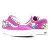 Vans Old Skool Low Top Casual Skate Shoes Floral Embroidery Women Sneakers Purple VN0A4BV5TPK