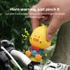 1 Piece Cartoon Bike Horn Outdoor Squeeze Bike Horn Clearly Sound Bells For Childrens Kid Scooter Kid Bike Bells