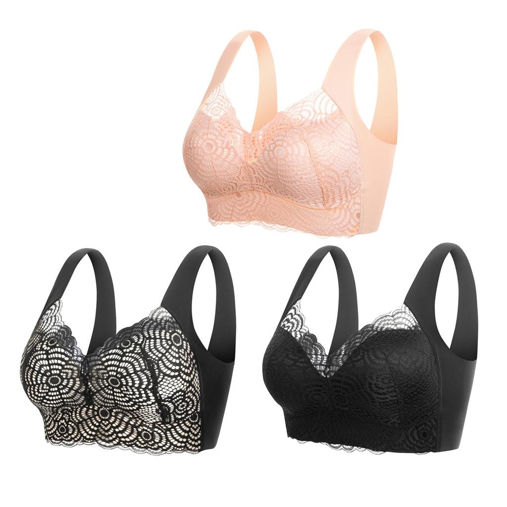 PrettyHealth Lymphvity Detoxification And Shaping & Powerful Lifting Bra, Lace Wireless Bra For Women