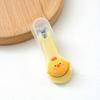 Tagliaunghie Mini Carino Cartoon Colore Caramella per Uso Singolo – Strumento Manicure Anti-Schizzo Creativo, Portatile e Compatto (Modello ZJQ-001)