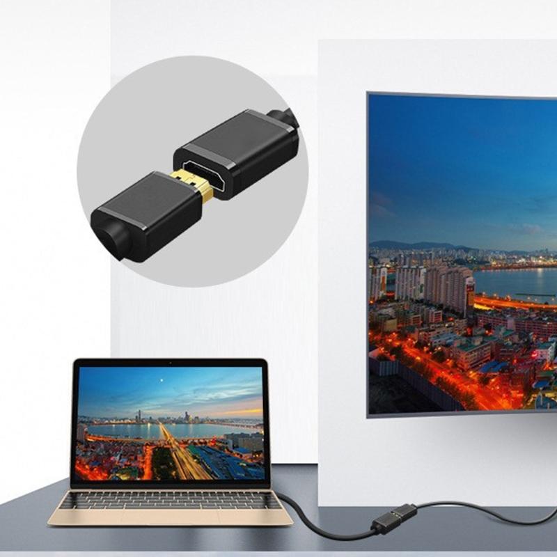 4K HDTV Port Extension Cable Male To Female Adapter Cord Compatible 2K 1080P for HDTV Laptop and More