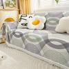Lines Throw Blanket Single Full Four Season Cotton Sofa Cover Dust Anti-cat Scratch Protection Cover Sofa Blanket