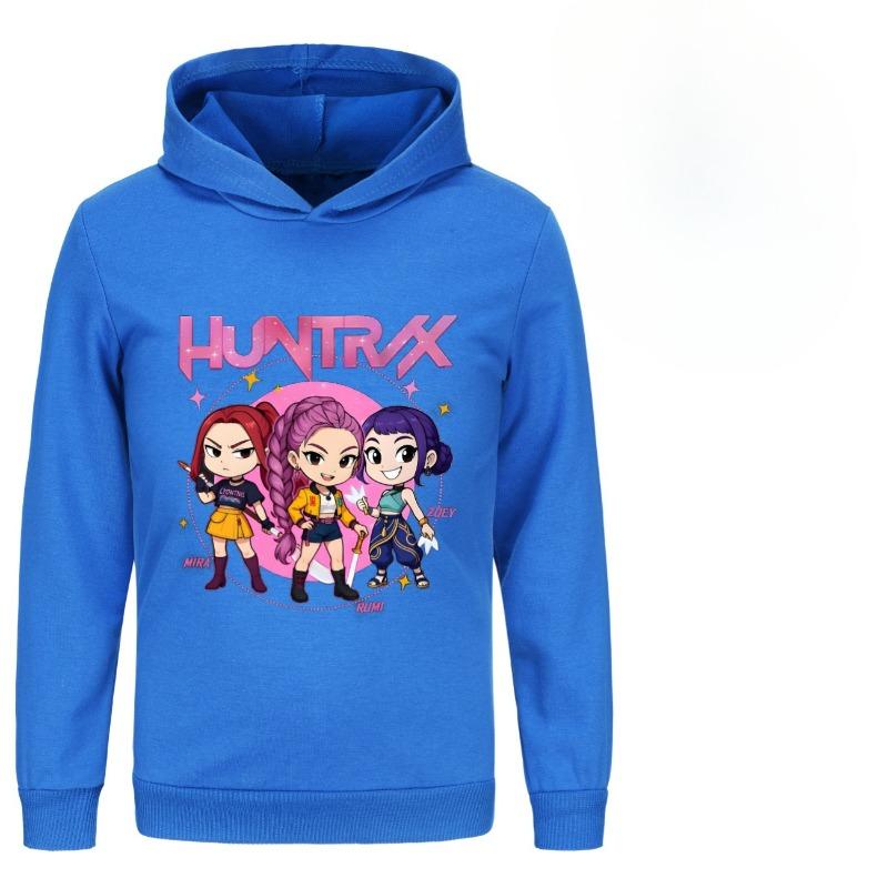 

Kpop Witch Hunt Series Fashionable Comfortable Thick Warm Children s Hooded Sweatshirt-Soft Medium Stretch Polyester Fabric Relaxed Fit Clothing 160cm